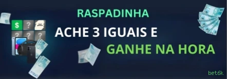 Bônus boas-vindas bet6k R$100